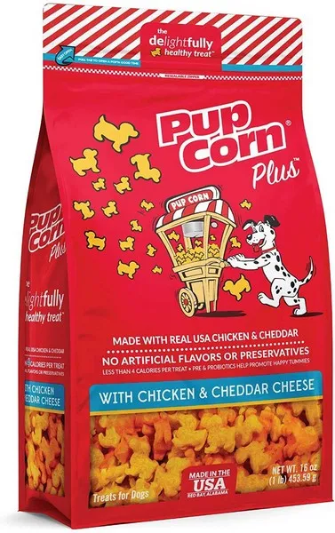 6/4 oz. Sunshine Mills Pupcorn Plus Chicken & Cheddar - Health/First Aid